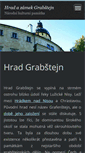 Mobile Screenshot of hradgrabstejn.cz